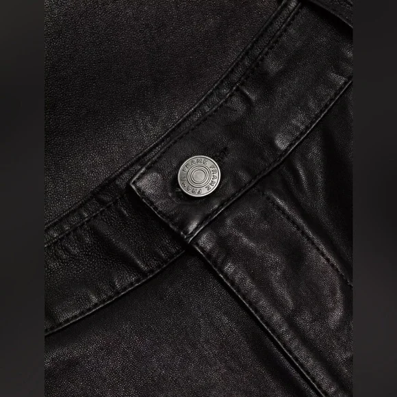 Frame
Leather Wide-Leg Pants - Picture 6 of 15